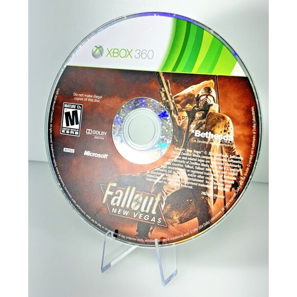 Fallout: New Vegas 2010 Bethesda Microsoft Xbox 360 Disc Only Tested - Picture 2 of 7